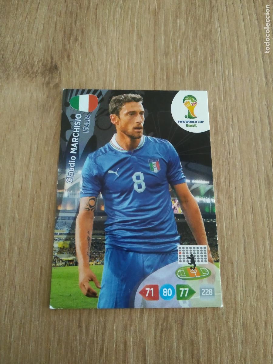 Cromos de Futebol: MARCHISIO ITALIA CROMO FUTBOL PANINI ADRENALYN 2014 WORLD CUP COPA DEL MUNDO