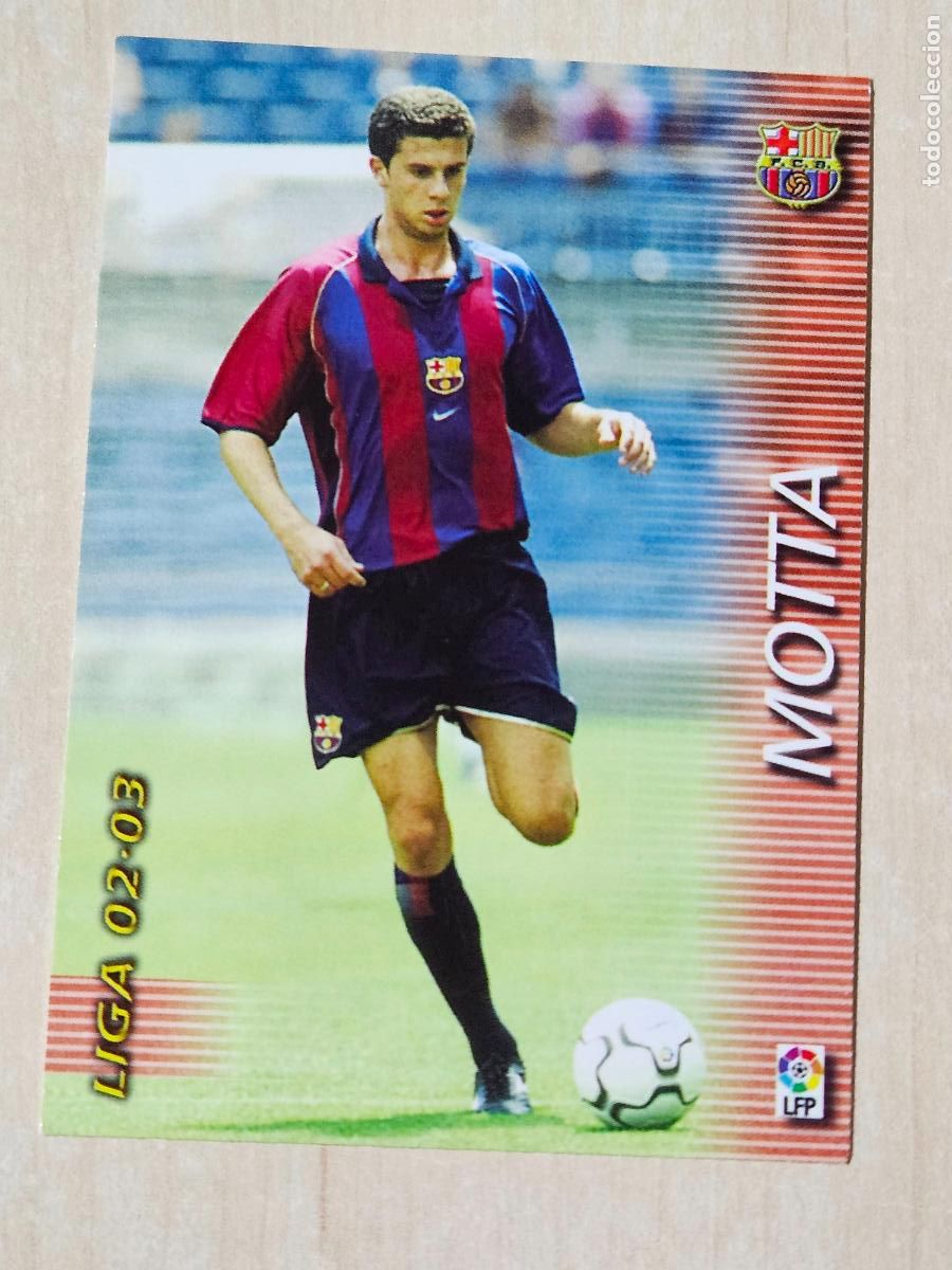 Cromos de F&uacute;tbol: CROMO N&ordm; 67 MOTTA - MEGAFICHAS 2002 03 - BARCELONA
