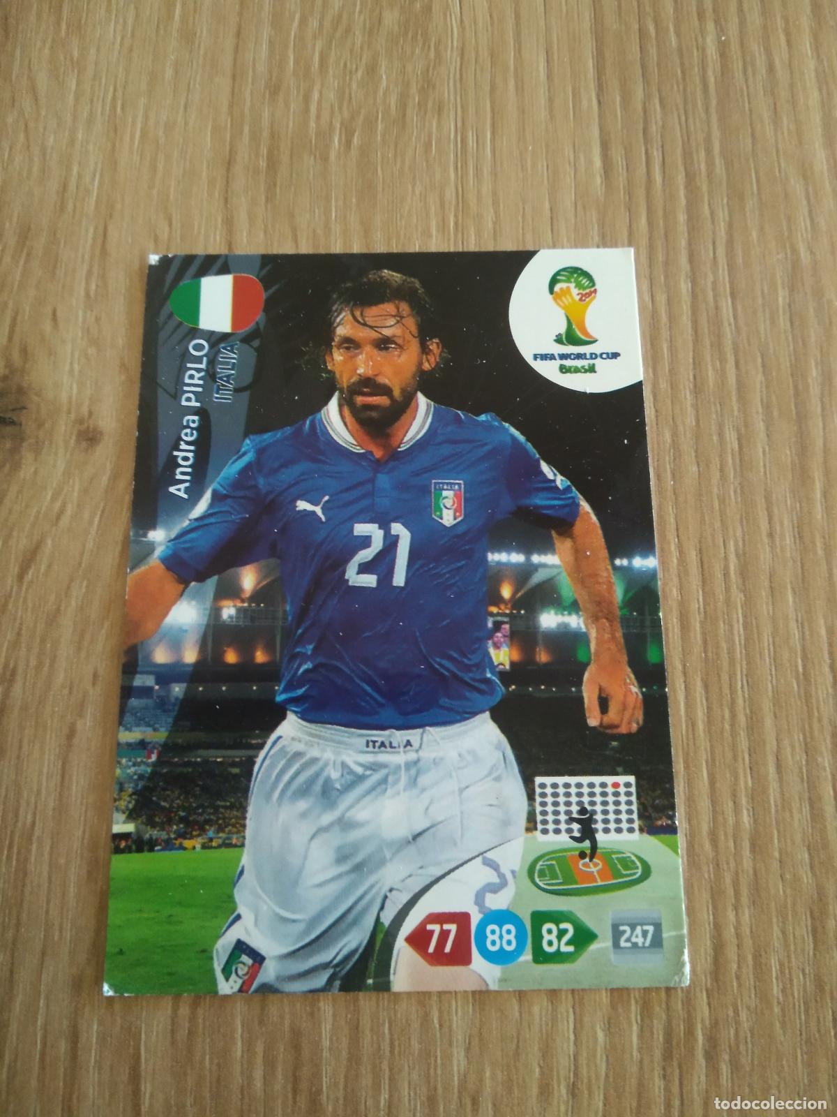 Cromos de F&uacute;tbol: PIRLO ITALIA CROMO FUTBOL PANINI ADRENALYN 2014 WORLD CUP COPA DEL MUNDO