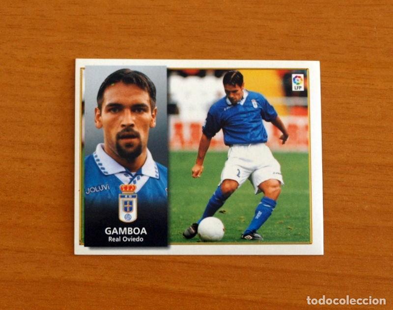 Football Stickers: Real Oviedo - Gamboa - Ediciones Este Liga 1998-1999, 98-99 - Nunca pegado