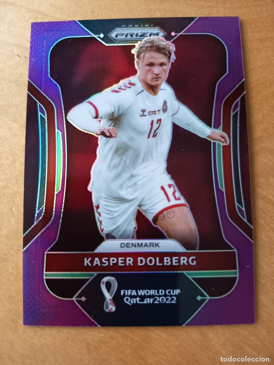 Football Stickers: PRIZM MUNDIAL QATAR 2022 NUMERADA: DOLBERG (DINAMARCA) 002/199