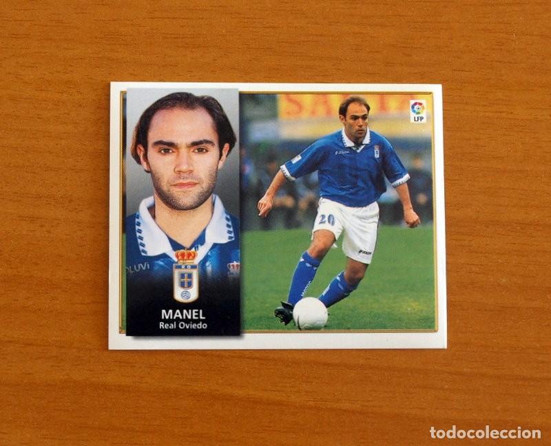 Cromos de F&uacute;tbol: Real Oviedo - Manel - Ediciones Este Liga 1998-1999, 98-99 - Nunca pegado