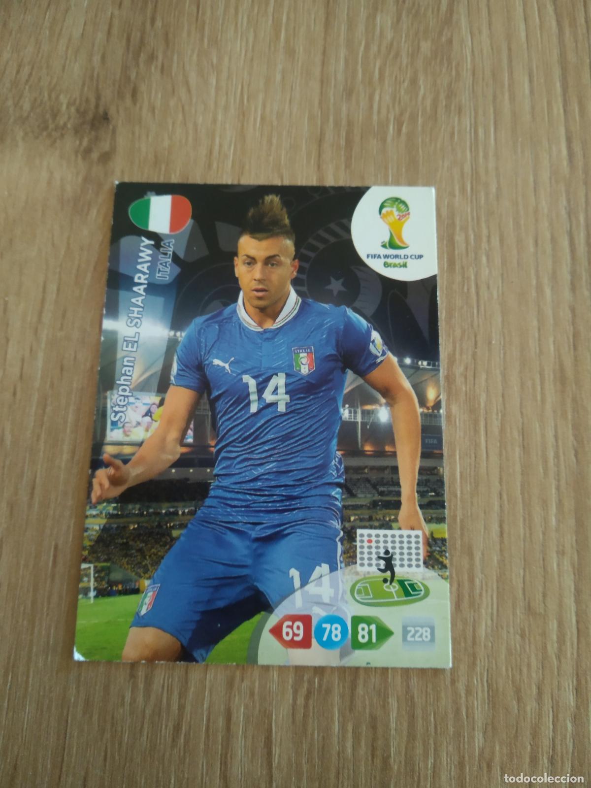 Cromos de F&uacute;tbol: EL SHAARAWY ITALIA CROMO FUTBOL PANINI ADRENALYN 2014 WORLD CUP COPA DEL MUNDO