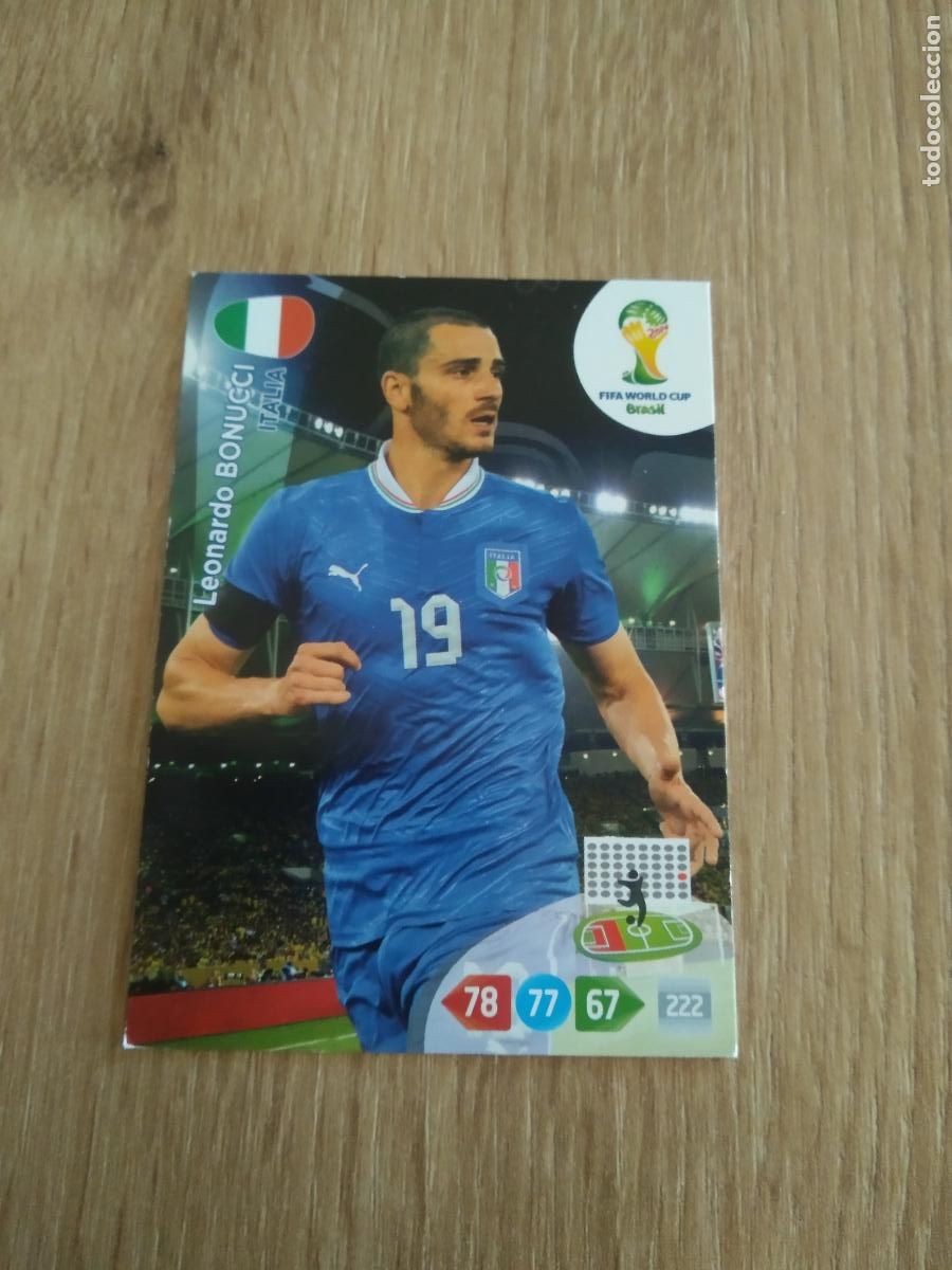 Cromos de F&uacute;tbol: BONUCCI ITALIA CROMO FUTBOL PANINI ADRENALYN 2014 WORLD CUP COPA DEL MUNDO