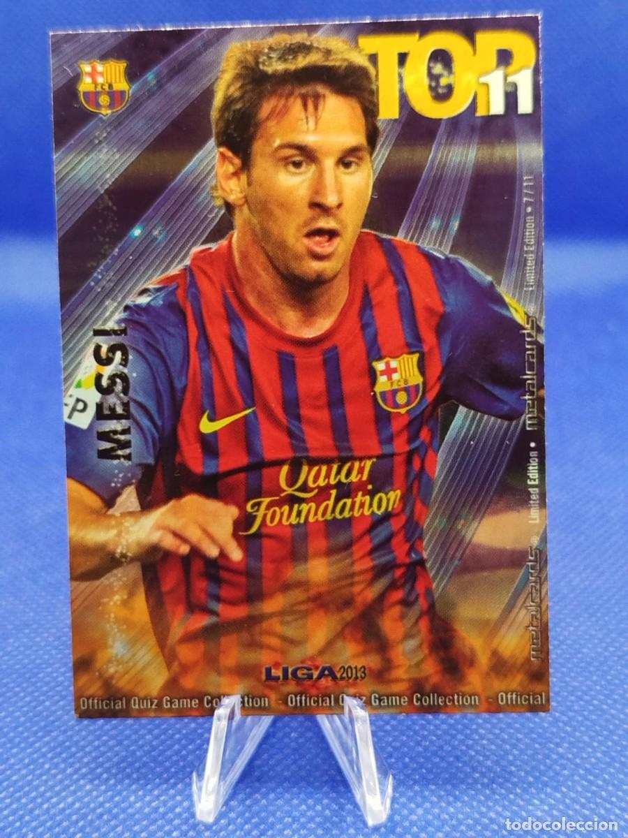 Cromos de F&uacute;tbol: #11 LIONEL MESSI FC BARCELONA 2013 MUNDICROMO LAS FICHAS DE LA LIGA TOP 7