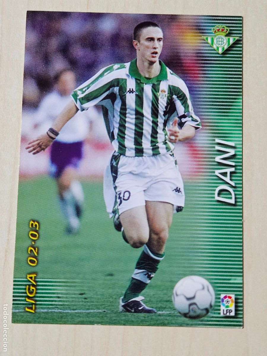 Cromos de F&uacute;tbol: CROMO N&ordm; 88 DANI - MEGAFICHAS 2002 03 - REAL BETIS