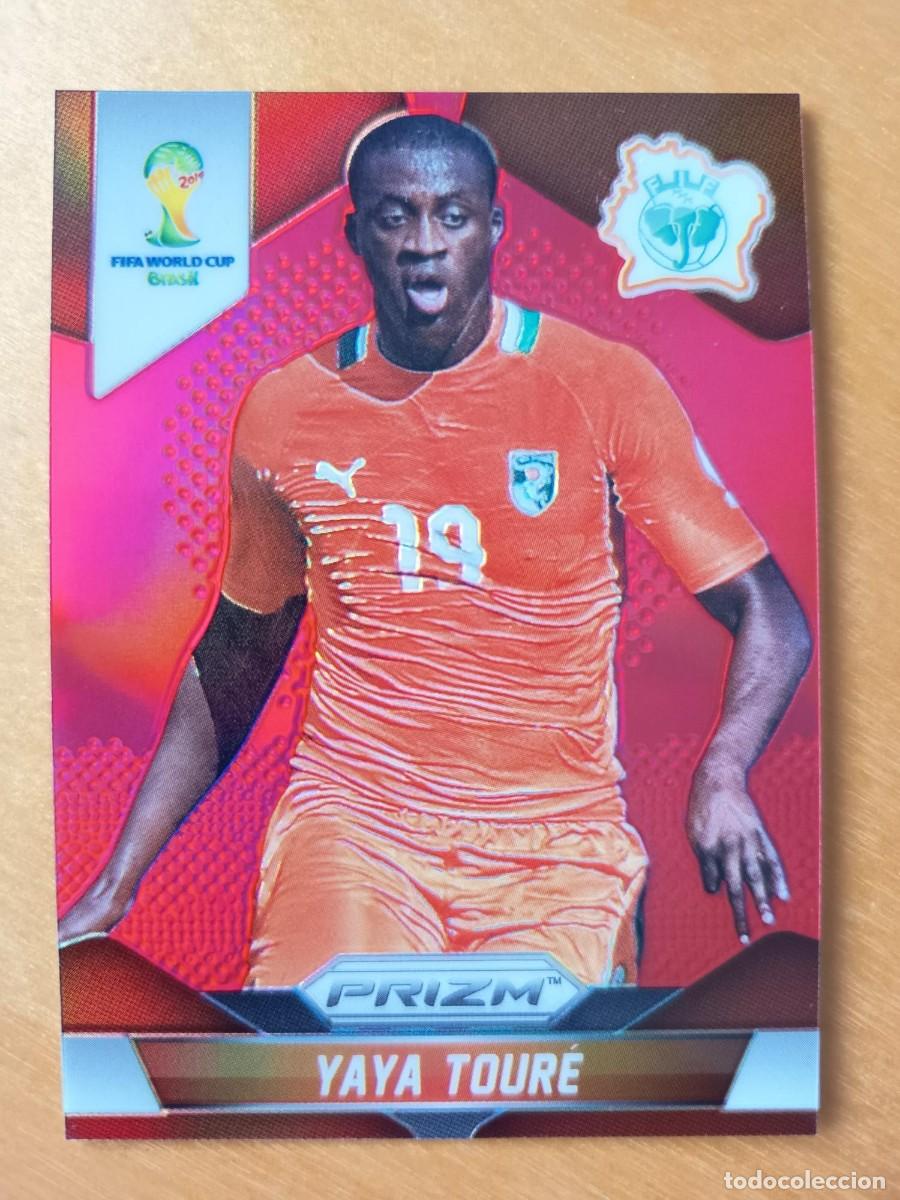 Cromos de F&uacute;tbol: PRIZM MUNDIAL BRASIL 2014 (PRIMERA PRIZM MUNDIAL) NUMERADA: YAYA TOURE (COSTA DE MARFIL) 080/149