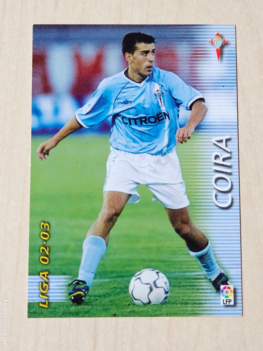 Cartes &agrave; collectionner de Football: CROMO N&ordm; 95 COIRA - MEGAFICHAS 2002 03 - REAL CELTA
