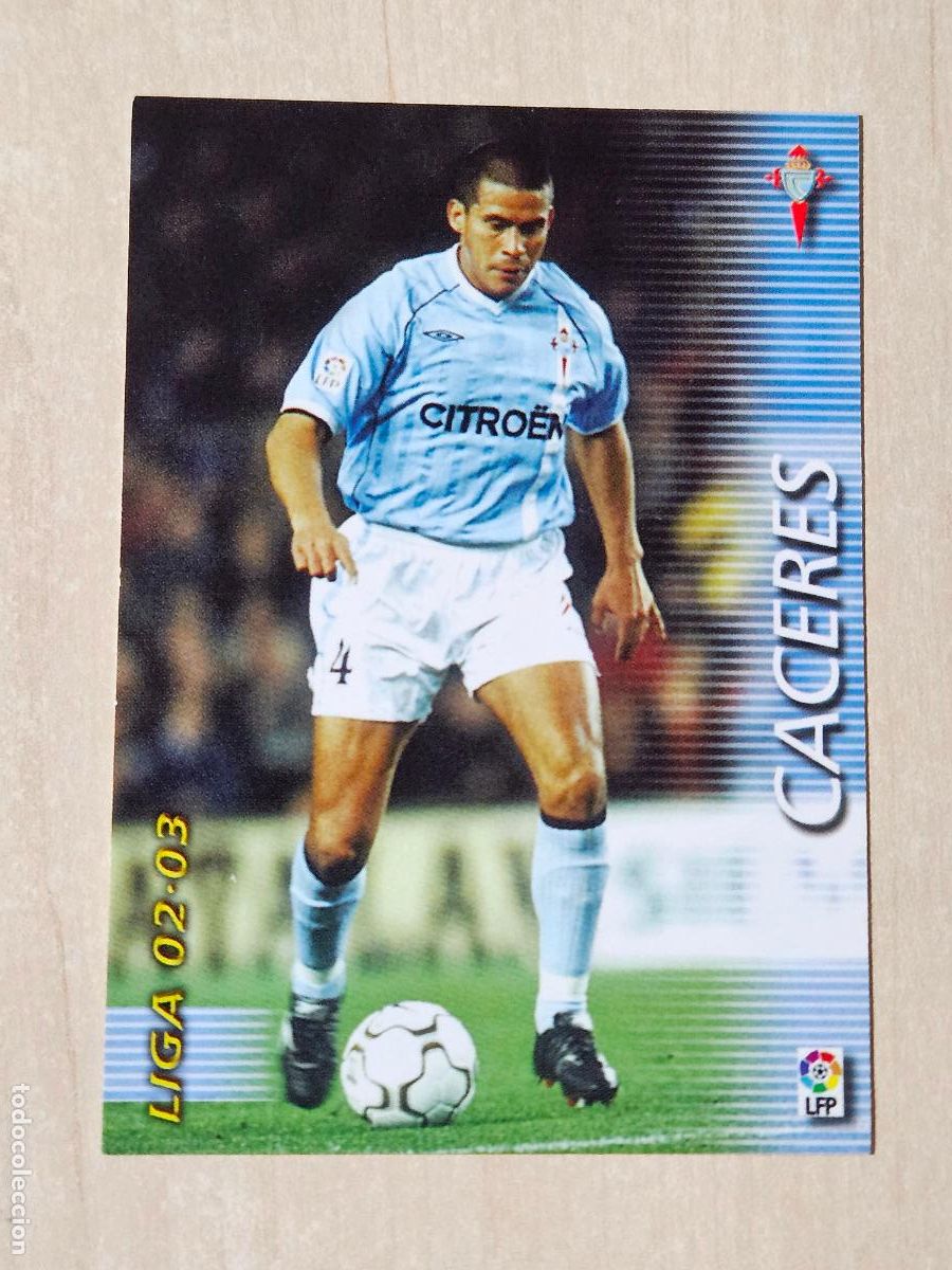 Cartes &agrave; collectionner de Football: CROMO N&ordm; 96 CACERES - MEGAFICHAS 2002 03 - REAL CELTA