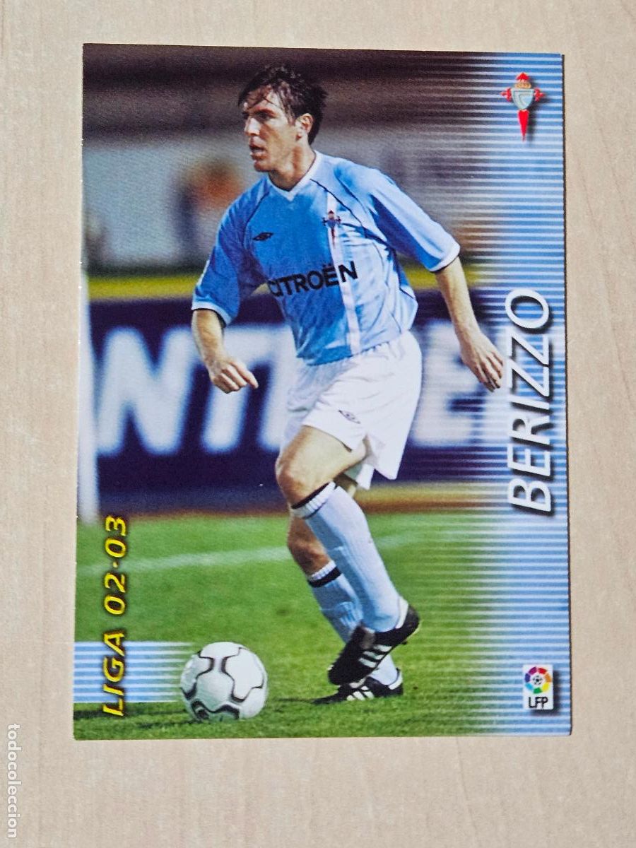 Cartes &agrave; collectionner de Football: CROMO N&ordm; 97 BERIZZO - MEGAFICHAS 2002 03 - REAL CELTA