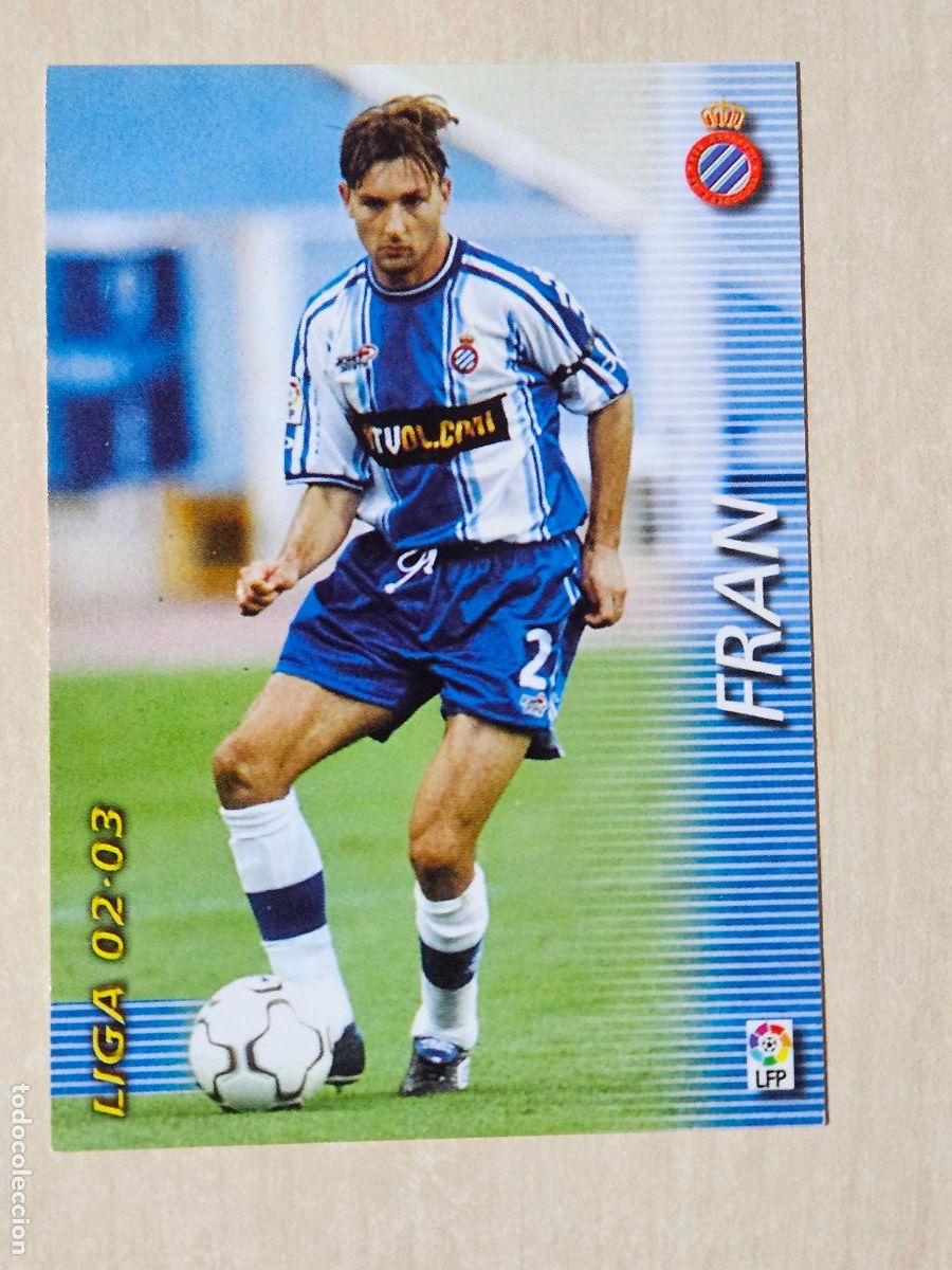 Cromos de F&uacute;tbol: CROMO N&ordm; 130 FRAN - MEGAFICHAS 2002 03 - ESPANYOL