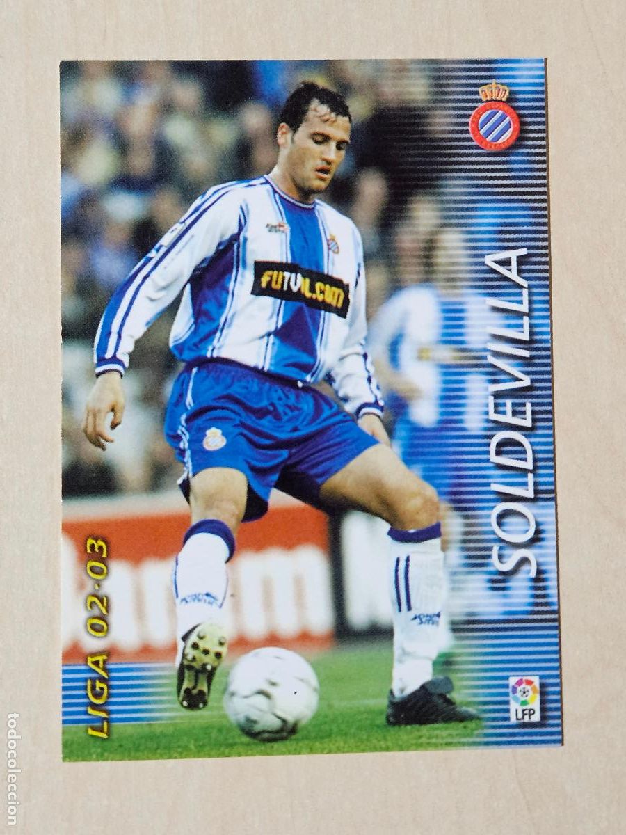 Cromos de F&uacute;tbol: CROMO N&ordm; 132 SOLDEVILLA - MEGAFICHAS 2002 03 - ESPANYOL
