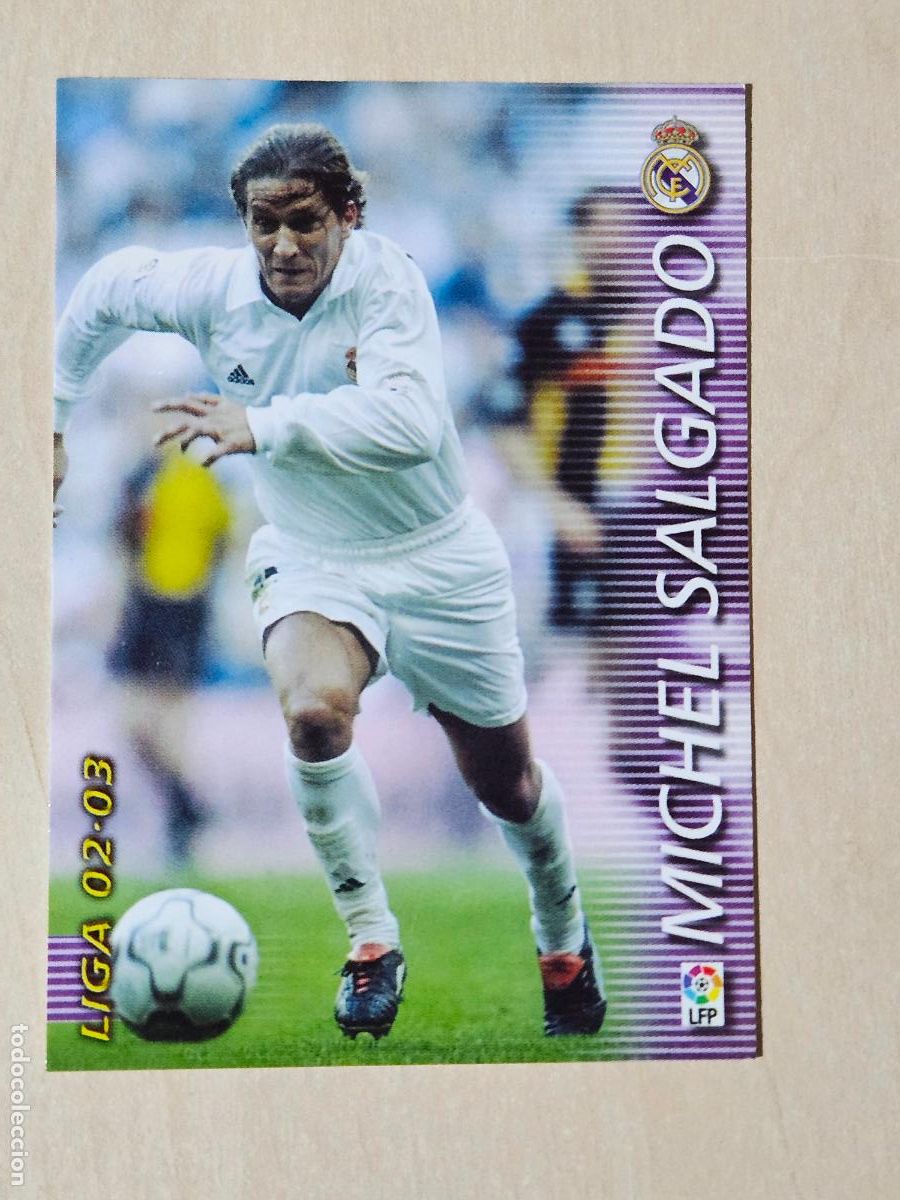 Cromos de F&uacute;tbol: CROMO N&ordm; 148 MICHEL SALGADO - MEGAFICHAS 2002 03 - REAL MADRID