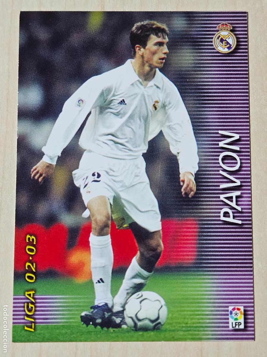Cromos de F&uacute;tbol: CROMO N&ordm; 150 PAVON - MEGAFICHAS 2002 03 - REAL MADRID