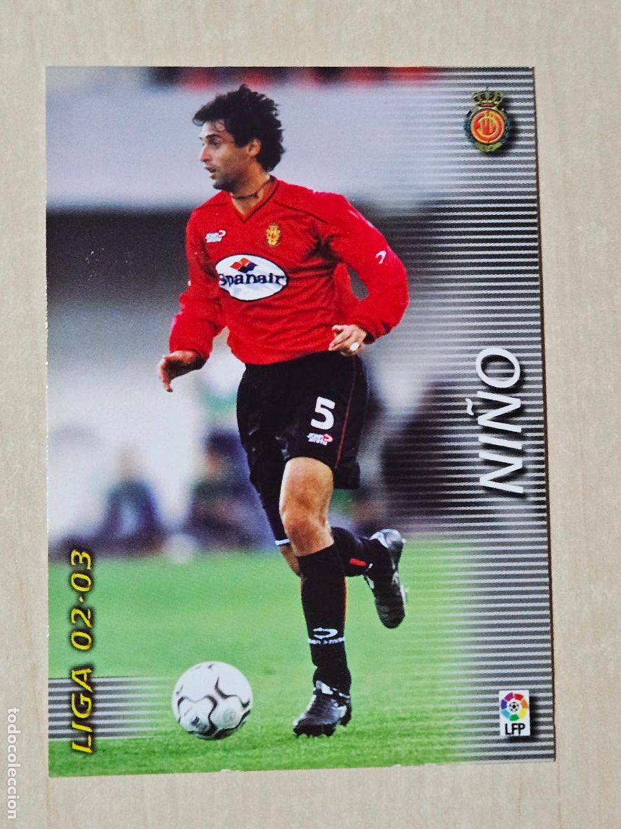 Cromos de F&uacute;tbol: CROMO N&ordm; 185 FERNANDO NI&Ntilde;O - MEGAFICHAS 2002 03 - MALLORCA