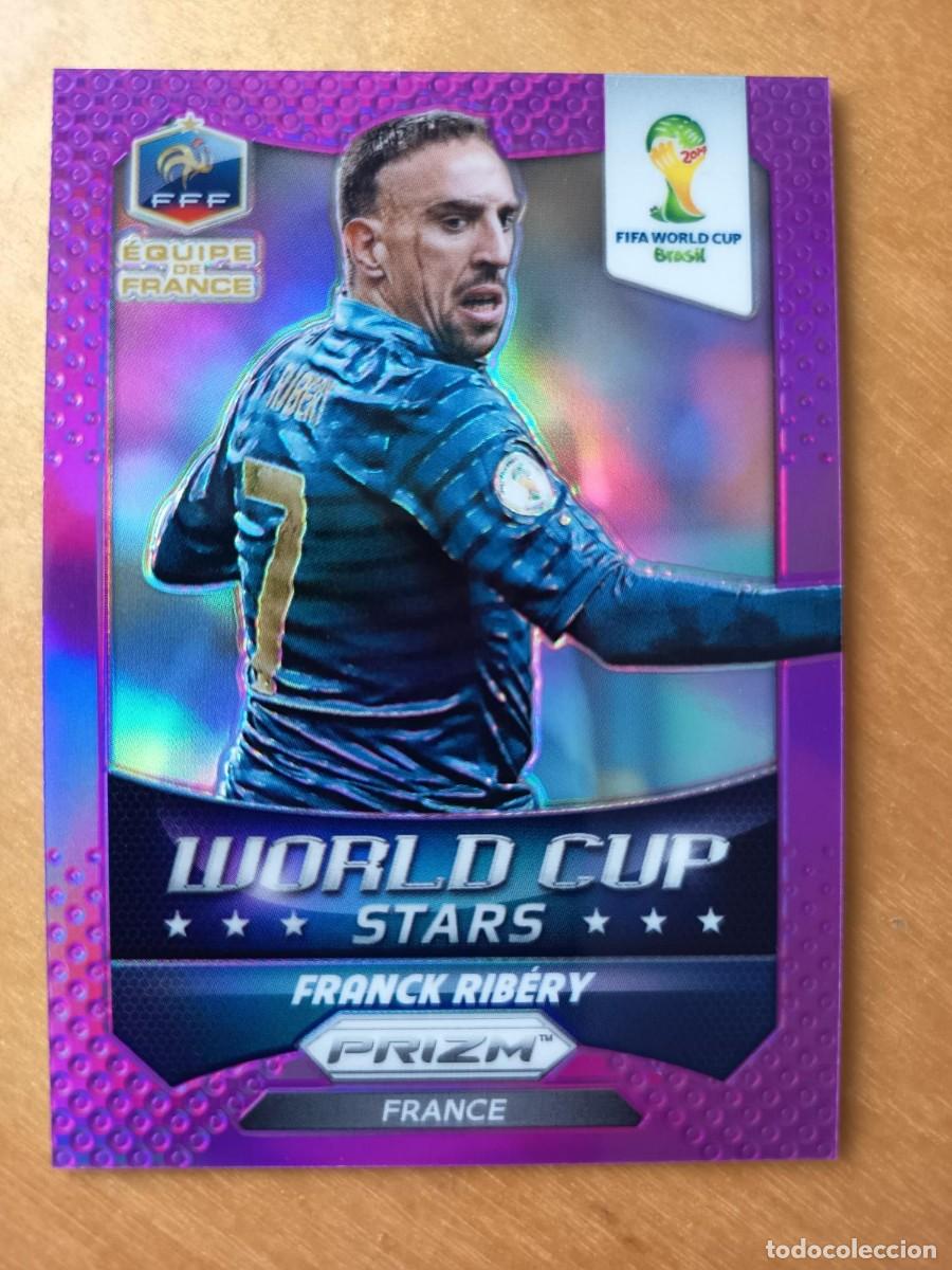 Cromos de F&uacute;tbol: PRIZM MUNDIAL BRASIL 2014 (PRIMERA PRIZM MUNDIAL) NUMERADA: RIBERY (FRANCIA) 60/99