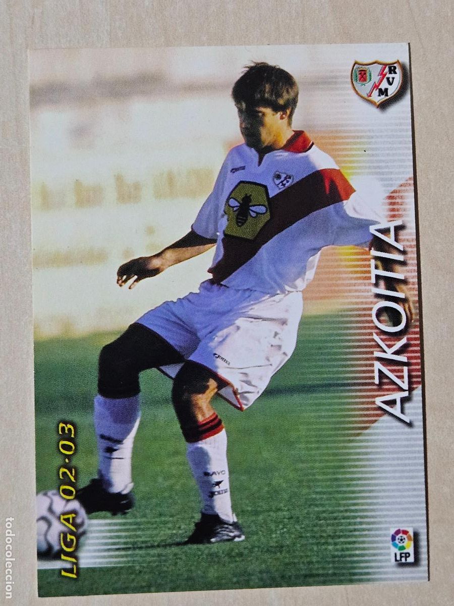 Cromos de F&uacute;tbol: CROMO N&ordm; 248 AZKOITIA - MEGAFICHAS 2002 03 - RAYO VALLECANO