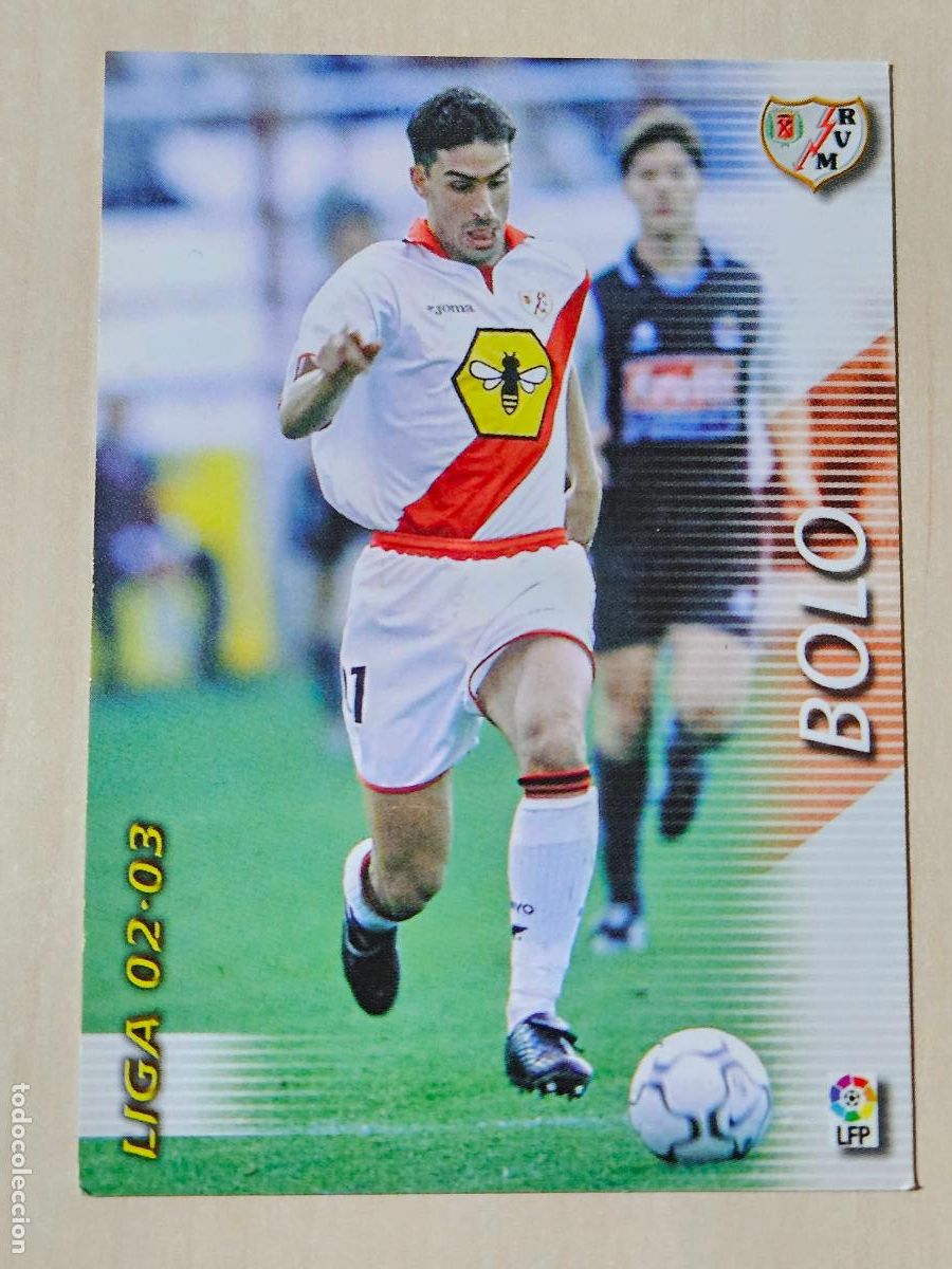 Cromos de F&uacute;tbol: CROMO N&ordm; 251 BOLO - MEGAFICHAS 2002 03 - RAYO VALLECANO
