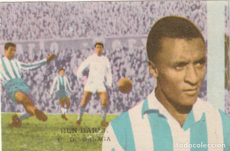 Cromos de F&uacute;tbol: 7734- CROMO NUEVO LIGA DISGRA 62 63 BEN BAREK (MALAGA)