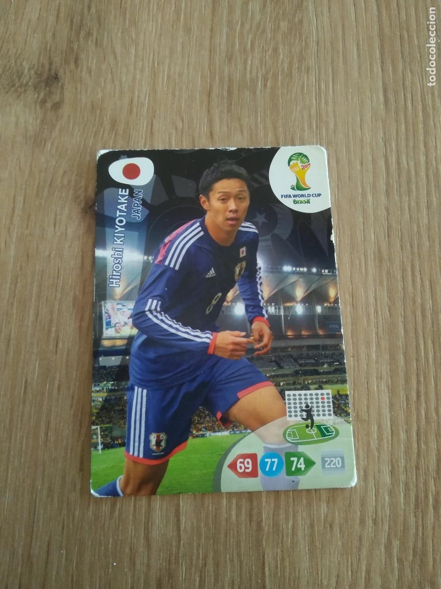 Cromos de F&uacute;tbol: KIYOTAKE JAPON CROMO FUTBOL PANINI ADRENALYN 2014 WORLD CUP COPA DEL MUNDO