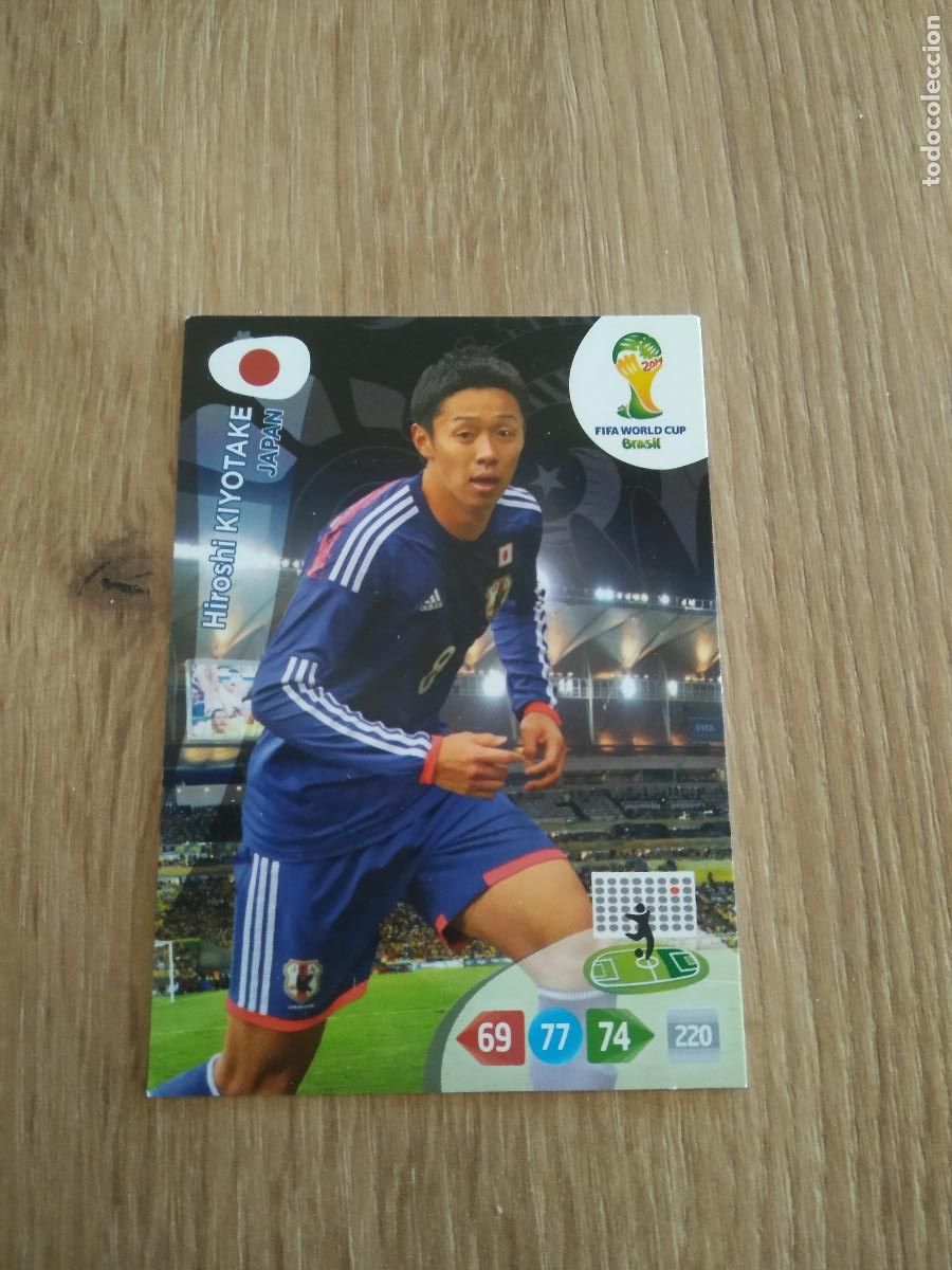 Cromos de F&uacute;tbol: KIYOTAKE JAPON CROMO FUTBOL PANINI ADRENALYN 2014 WORLD CUP COPA DEL MUNDO
