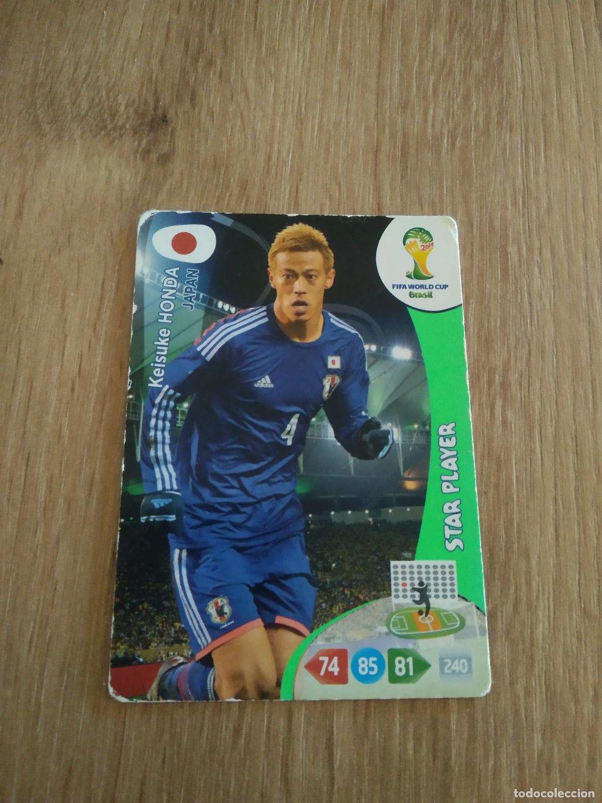 Cromos de F&uacute;tbol: HONDA JAPON CROMO FUTBOL PANINI ADRENALYN 2014 WORLD CUP COPA DEL MUNDO