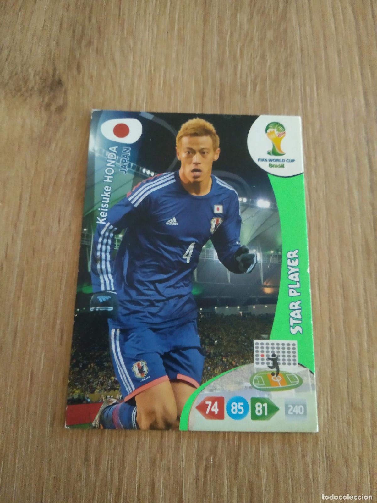 Cromos de F&uacute;tbol: HONDA JAPON CROMO FUTBOL PANINI ADRENALYN 2014 WORLD CUP COPA DEL MUNDO