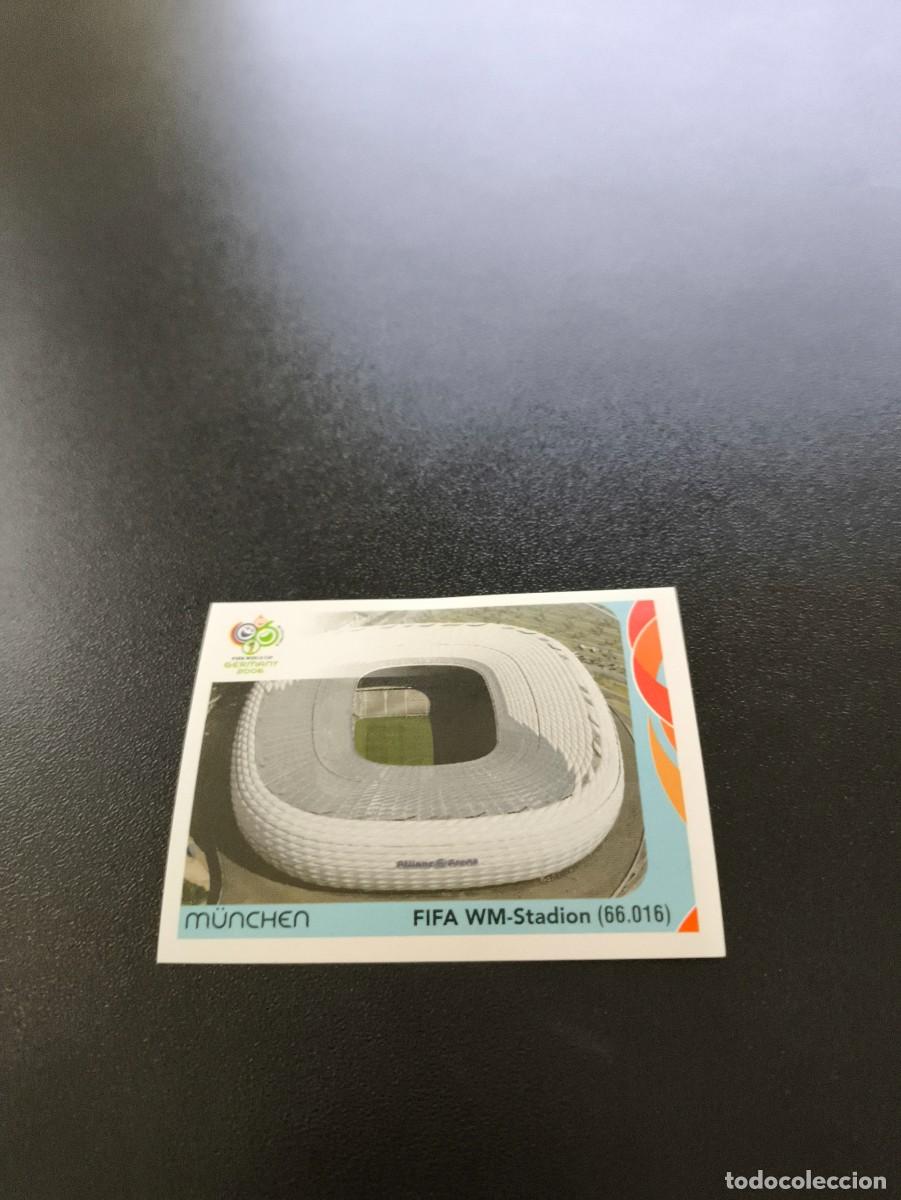 Fu&szlig;ball-Sticker: 16 M&uuml;nchen - FIFA WM-Stadion SIN PEGAR PANINI FIFA WORLD CUP MUNDIAL ALEMANIA 2006