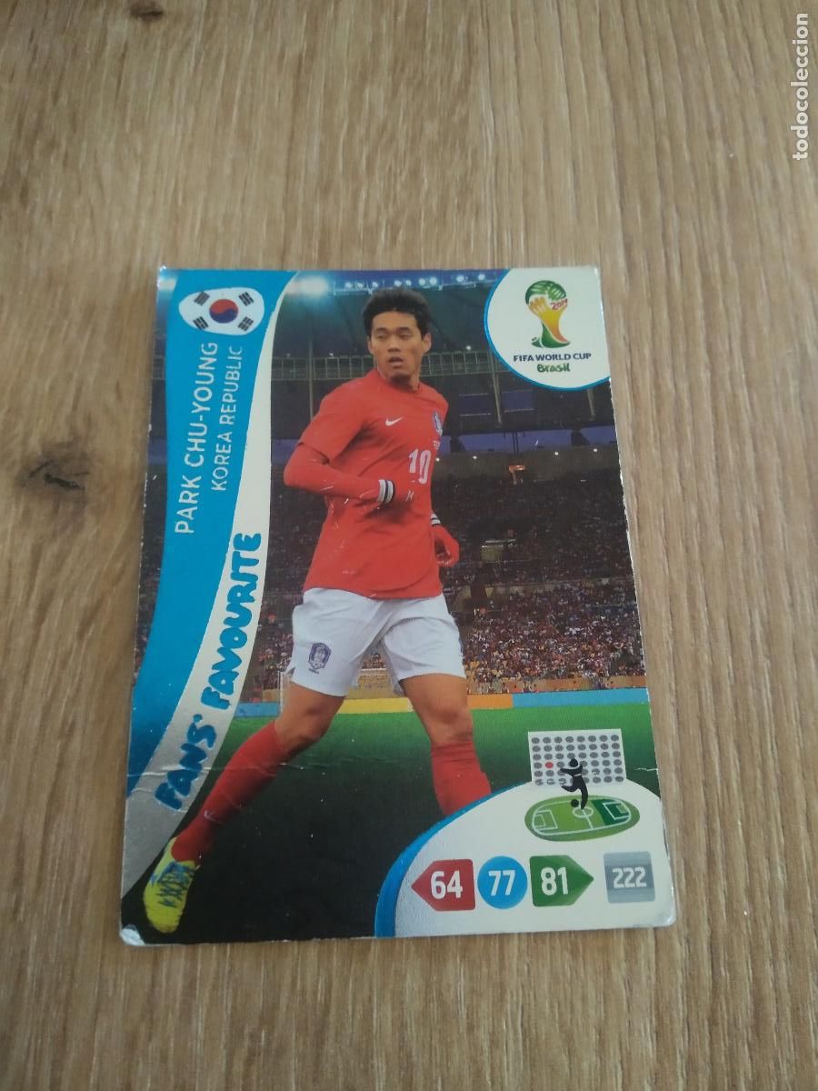 Cromos de F&uacute;tbol: PARK CHU-YOUNG KOREA CROMO FUTBOL PANINI ADRENALYN 2014 WORLD CUP COPA DEL MUNDO