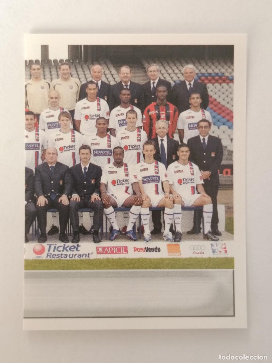 Cromos de F&uacute;tbol: #165 EQUIPO (OLYMPIQUE LYON) LIGUE 1 FOOT 2007 PANINI