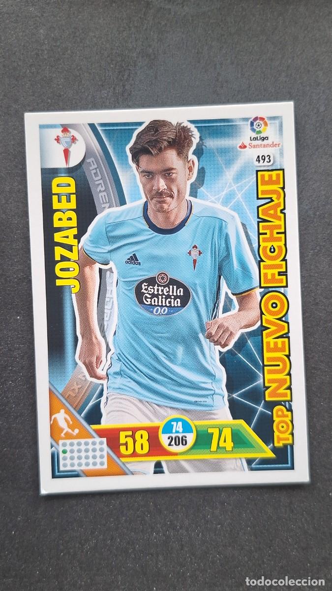 Cromos de F&uacute;tbol: L1 JOZABED CELTA DE VIGO 493 TOP NUEVO FICHAJE PANINI ADRENALYN XL LIGA 2016/17 16 17