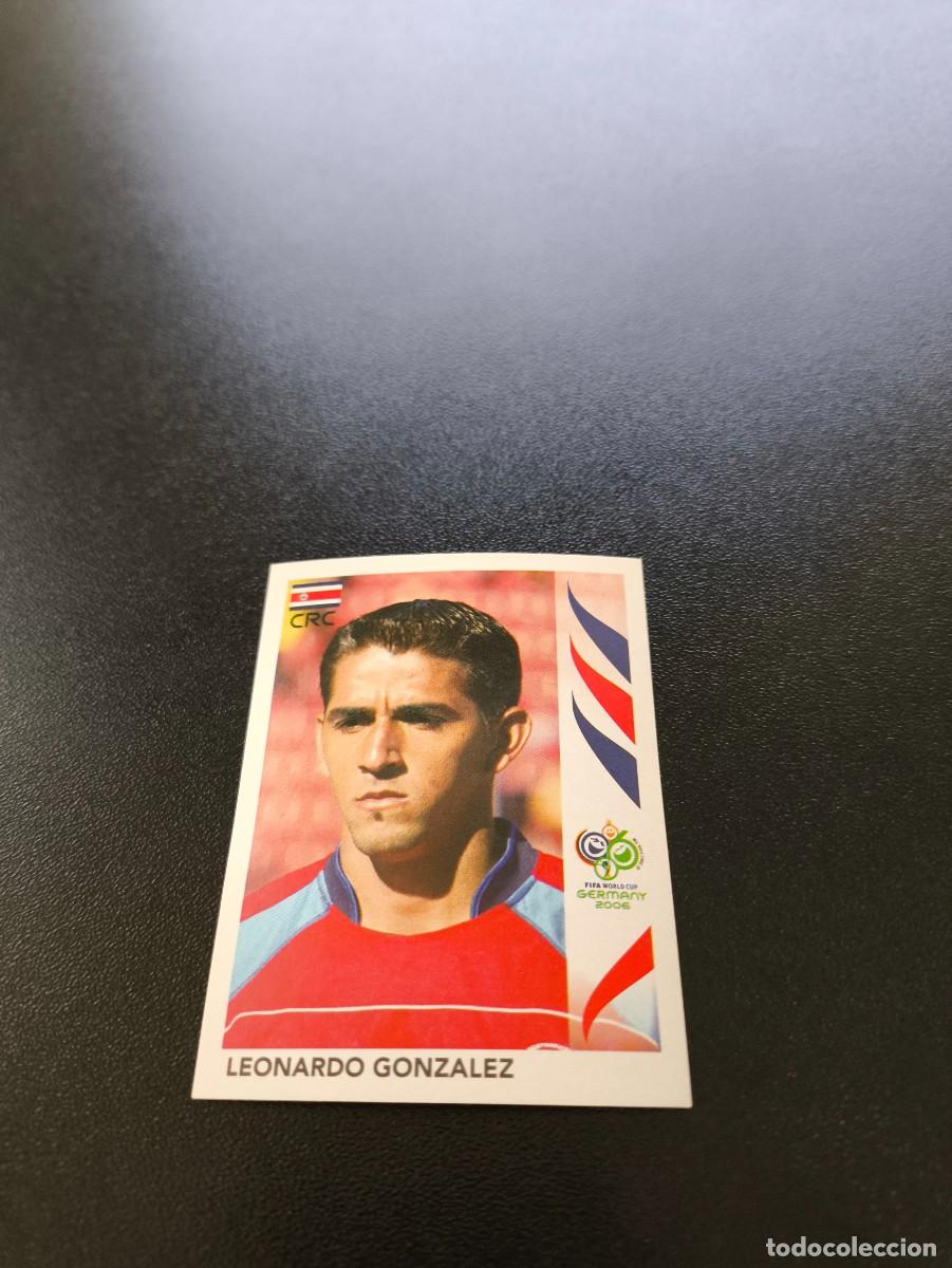 Cromos de F&uacute;tbol: 40 Leonardo Gonzalez COSTA RICA SIN PEGAR PANINI FIFA WORLD CUP MUNDIAL ALEMANIA 2006