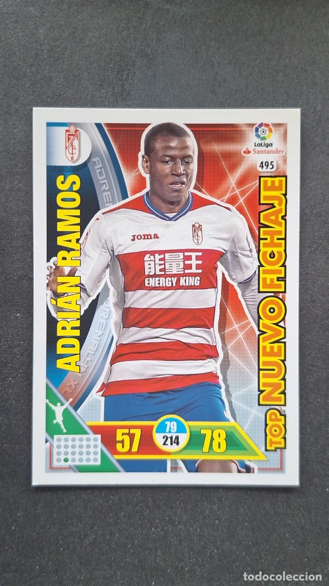 Football Stickers: L1 ADRIAN RAMOS GRANADA C. F. 495 TOP NUEVO FICHAJE PANINI ADRENALYN XL LIGA 2016/17 16 17