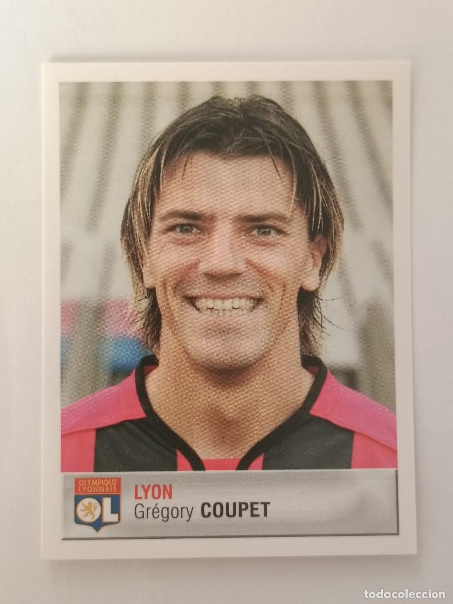 Football Stickers: #167 GREGORY COUPET (OLYMPIQUE LYON) LIGUE 1 FOOT 2007 PANINI