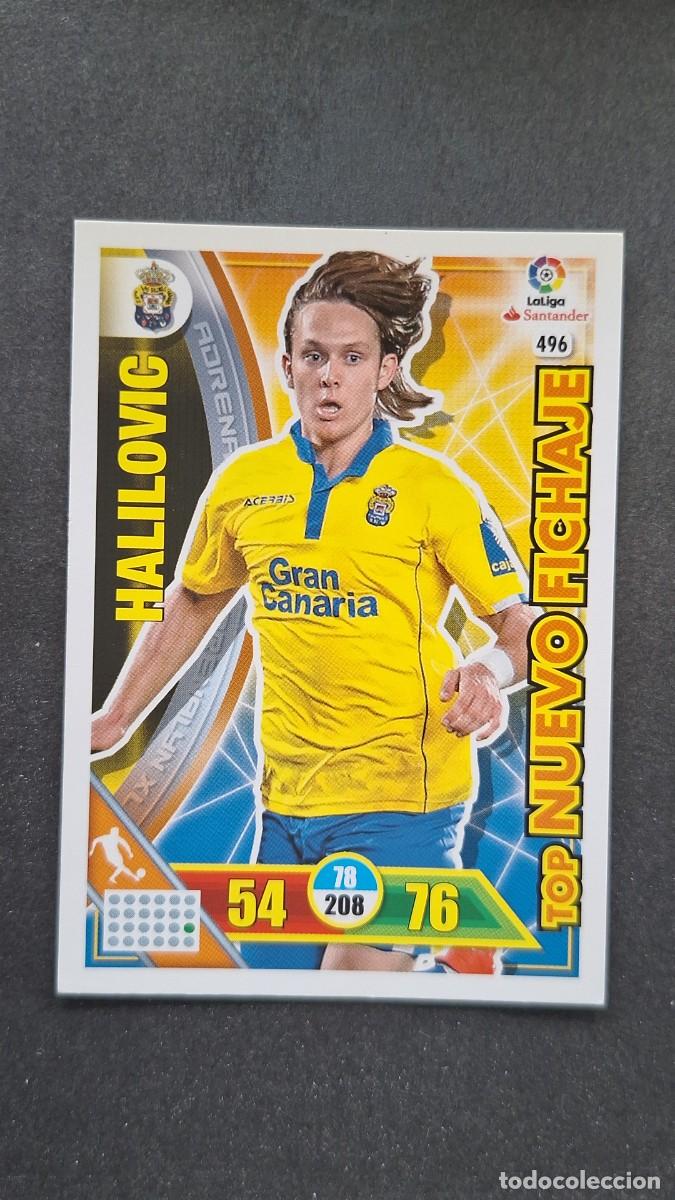 Football Stickers: L1 HALILOVIC U. D. LAS PALMAS 496 TOP NUEVO FICHAJE PANINI ADRENALYN XL LIGA 2016/17 16 17