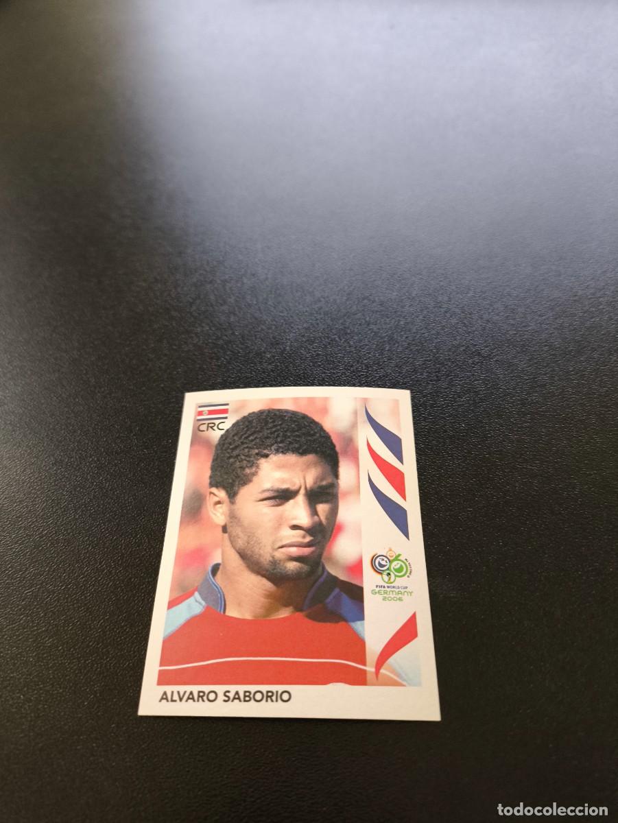 Figurine di Calcio: 52 Alvaro Saborio COSTA RICA SIN PEGAR PANINI FIFA WORLD CUP MUNDIAL ALEMANIA 2006