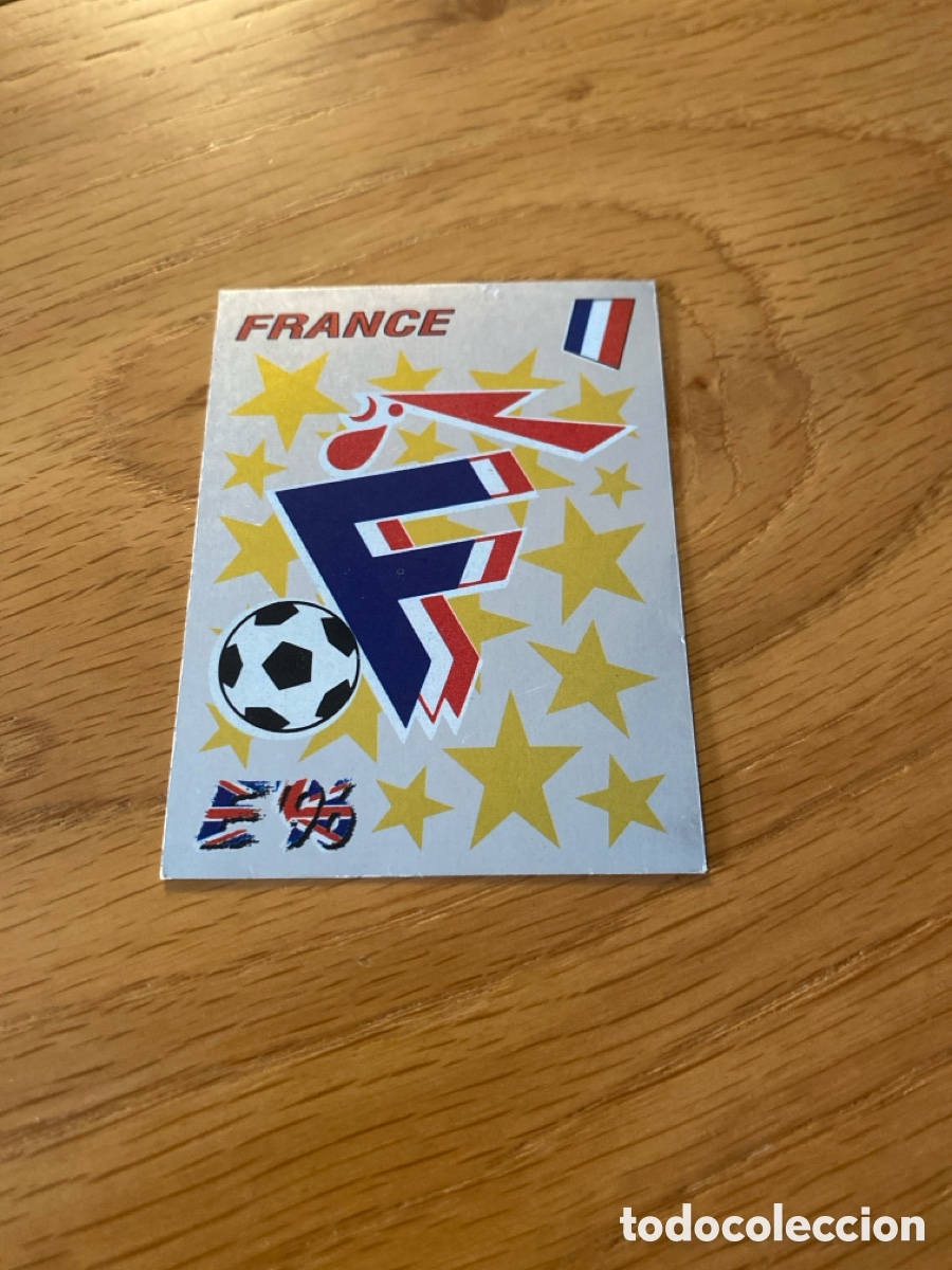 Figurine di Calcio: Cromo panini Euro 96 Inglaterra - 175 Escudo Francia - Album sticker europa Eurocup France