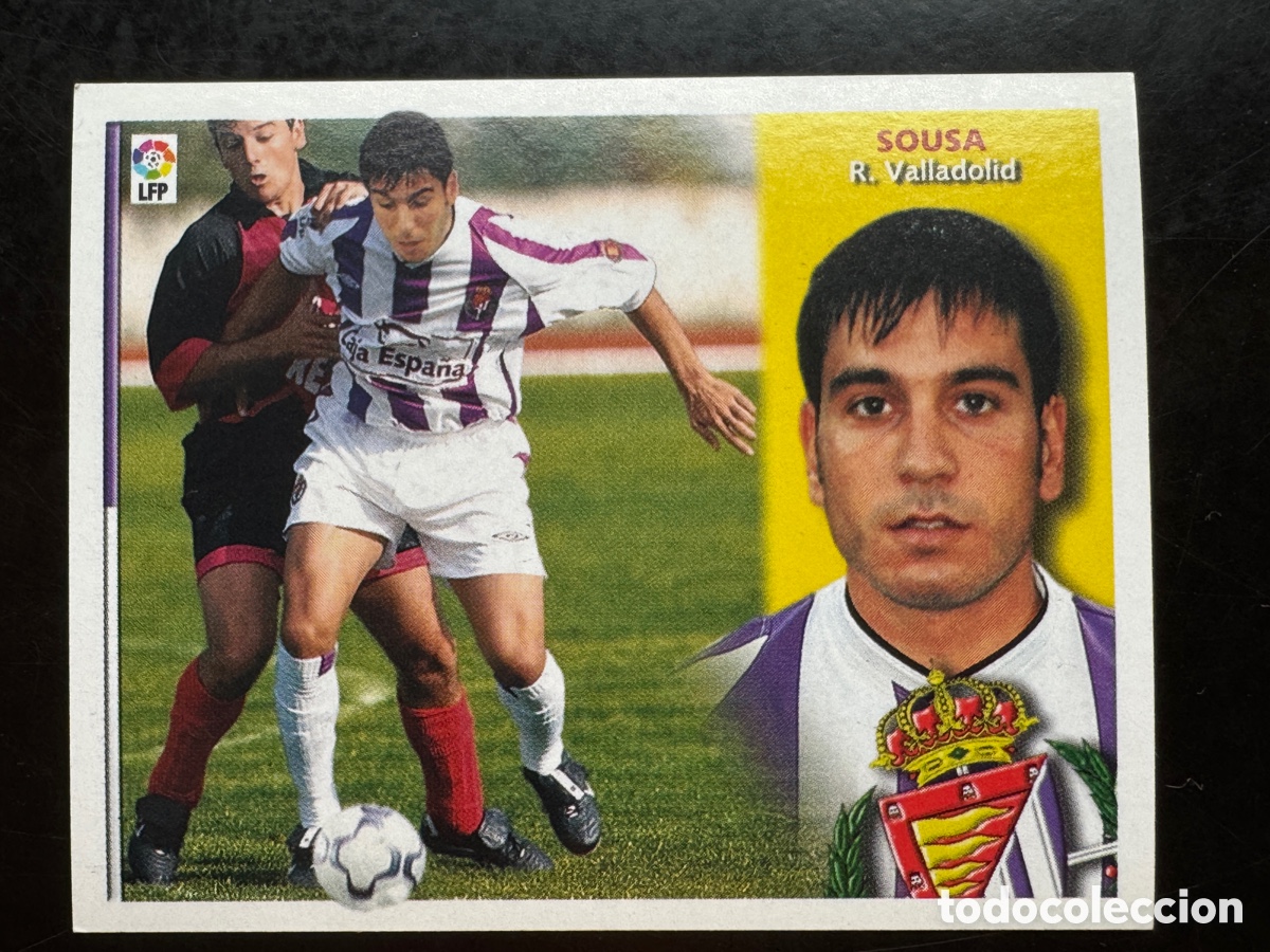 Cromos de F&uacute;tbol: Sousa Fichaje 23 Valladolid Liga Este 2002/03