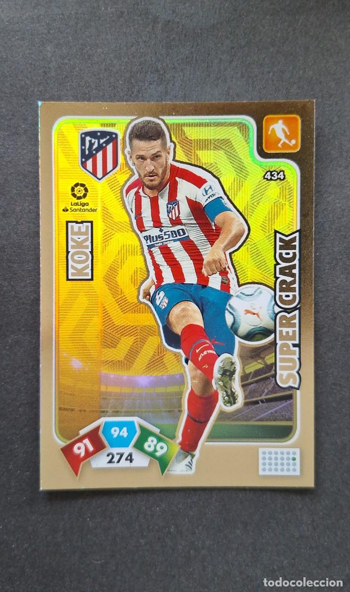 Cromos de F&uacute;tbol: L1 KOKE ATLETICO DE MADRID 434 SUPER CRACK PANINI ADRENALYN XL LIGA 2019/20 19 20