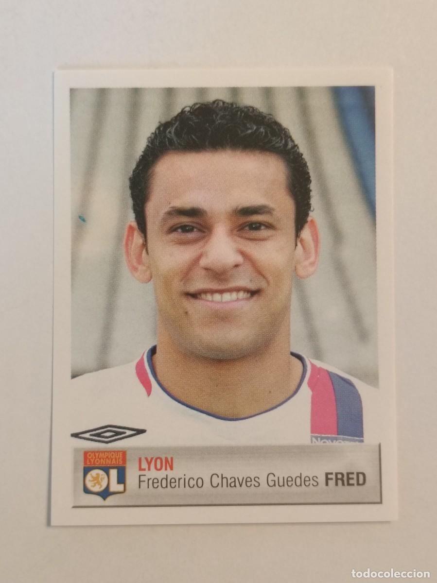 Cromos de F&uacute;tbol: #182 FREDERICO CHAVES GUEDES FRED (OLYMPIQUE LYON) LIGUE 1 FOOT 2007 PANINI