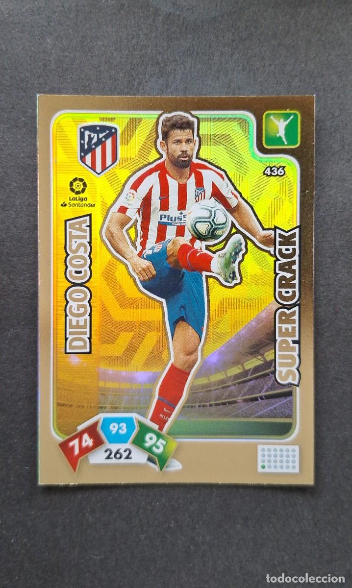Cromos de F&uacute;tbol: L1 DIEGO COSTA ATLETICO DE MADRID 436 SUPER CRACK PANINI ADRENALYN XL LIGA 2019/20 19 20