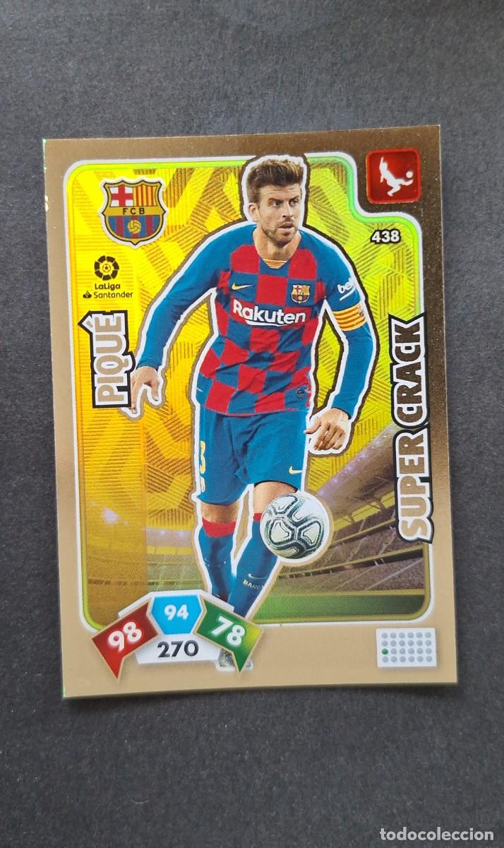 Cromos de Futebol: L1 PIQUE F. C. BARCELONA 438 SUPER CRACK PANINI ADRENALYN XL LIGA 2019/20 19 20