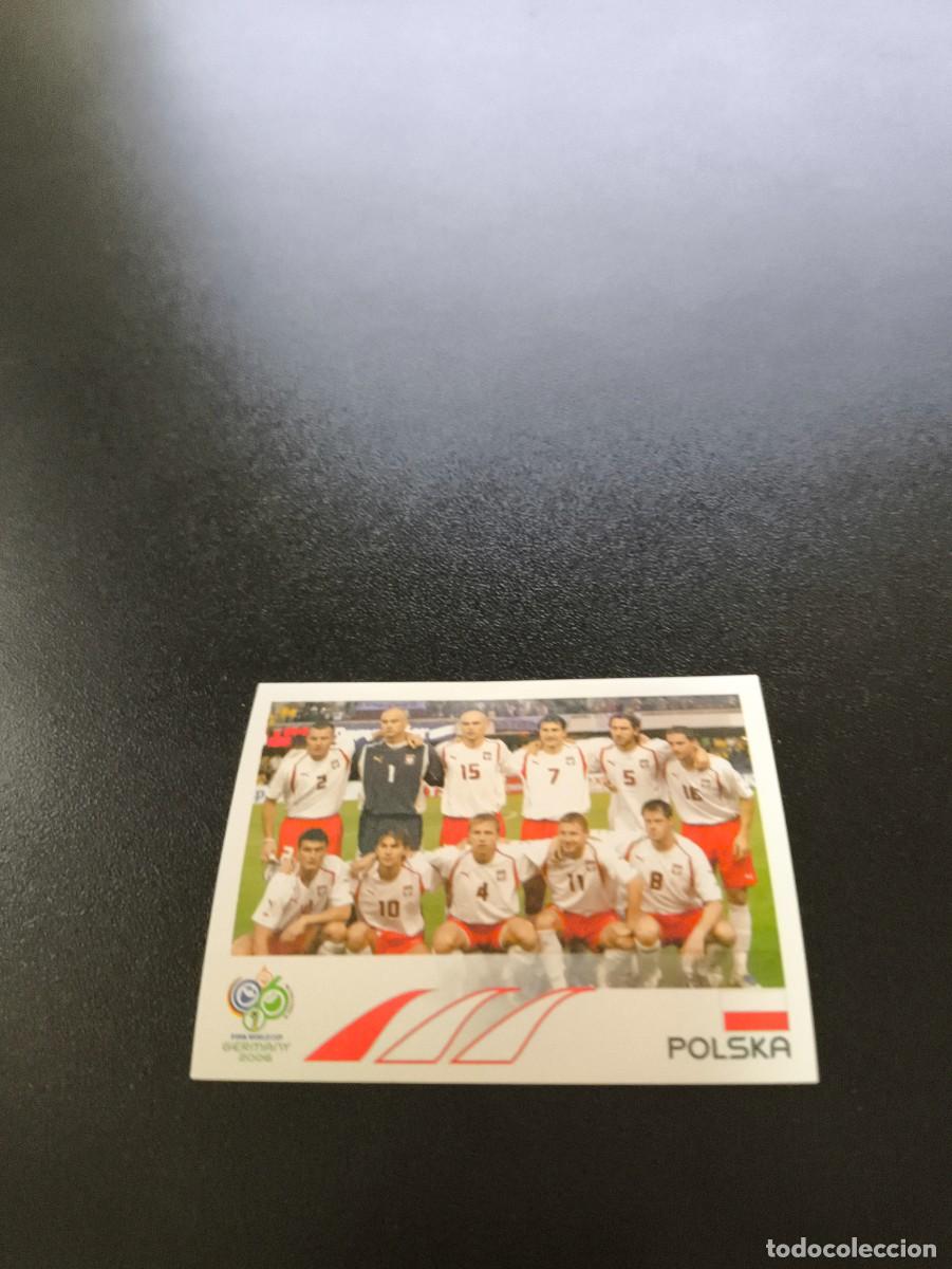 Cromos de Futebol: 55 TEAM EQUIPO POLONIA POLAND SIN PEGAR PANINI FIFA WORLD CUP MUNDIAL ALEMANIA 2006