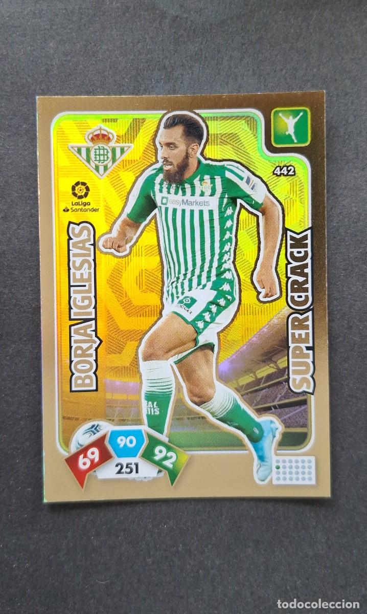 Cromos de Futebol: L1 BORJA IGLESIAS REAL BETIS BALOMPIE 442 SUPER CRACK PANINI ADRENALYN XL LIGA 2019/20 19 20