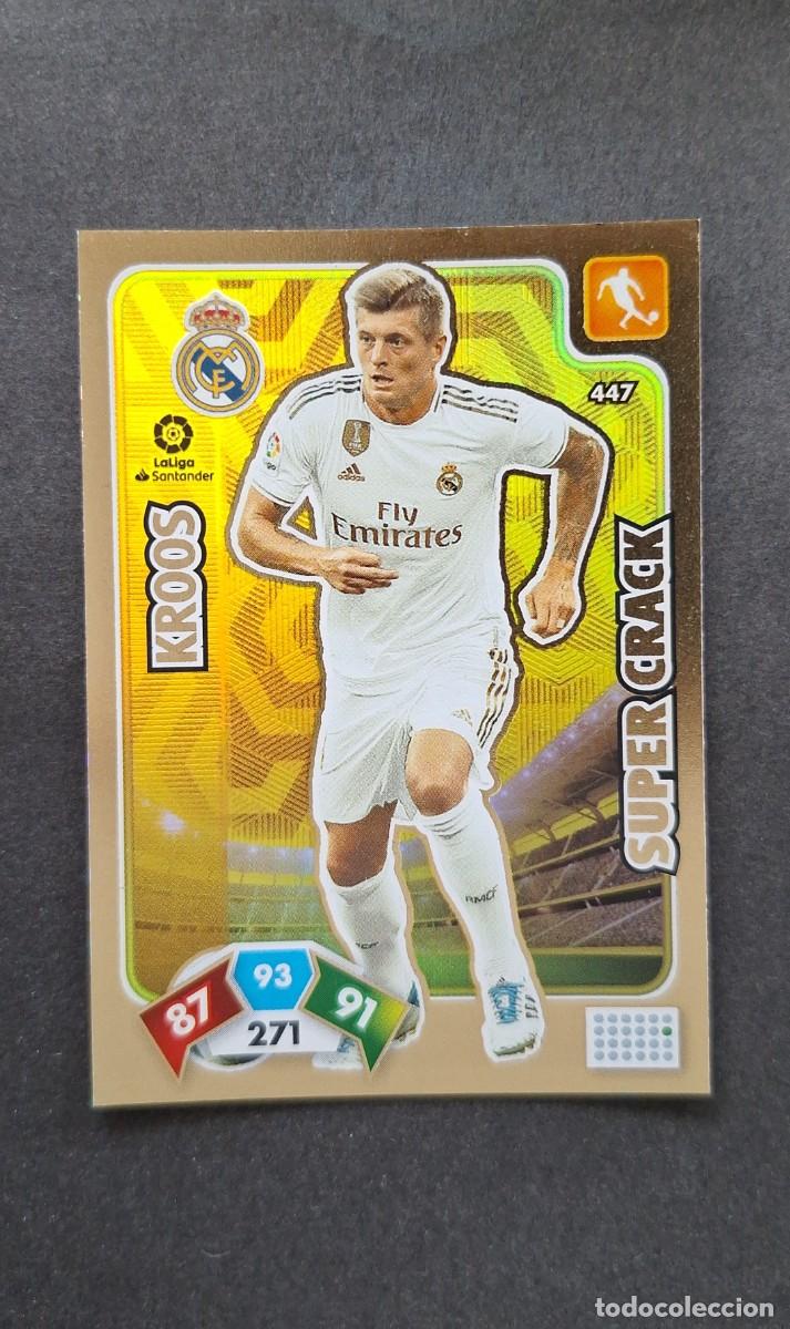 Cromos de F&uacute;tbol: L1 KROOS REAL MADRID 447 SUPER CRACK PANINI ADRENALYN XL LIGA 2019/20 19 20