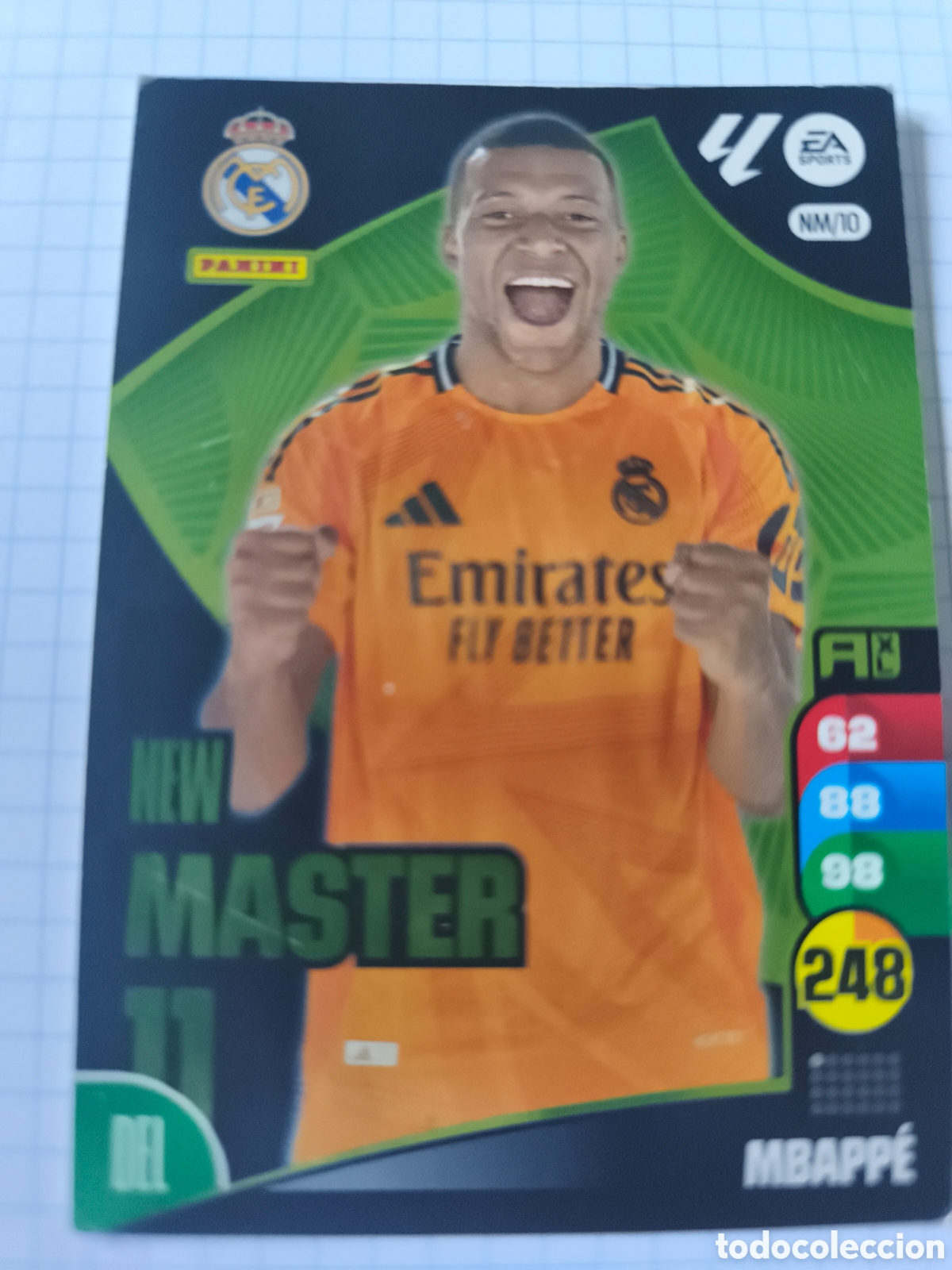 Cromos de f&uacute;tbol: New Master Nm10 Mbapp&eacute; - Foto 2