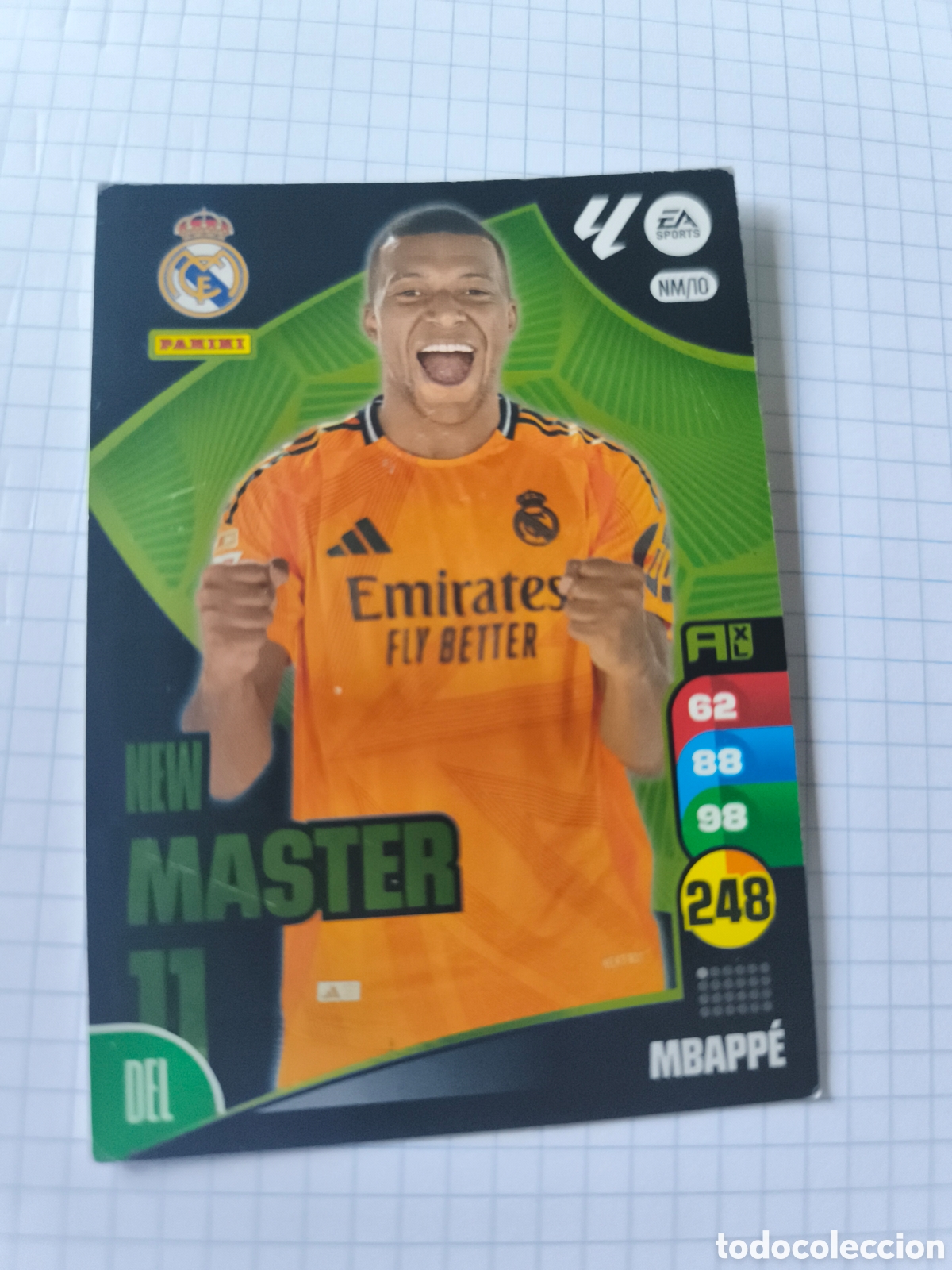 Cromos de f&uacute;tbol: New Master Nm10 Mbapp&eacute; - Foto 1