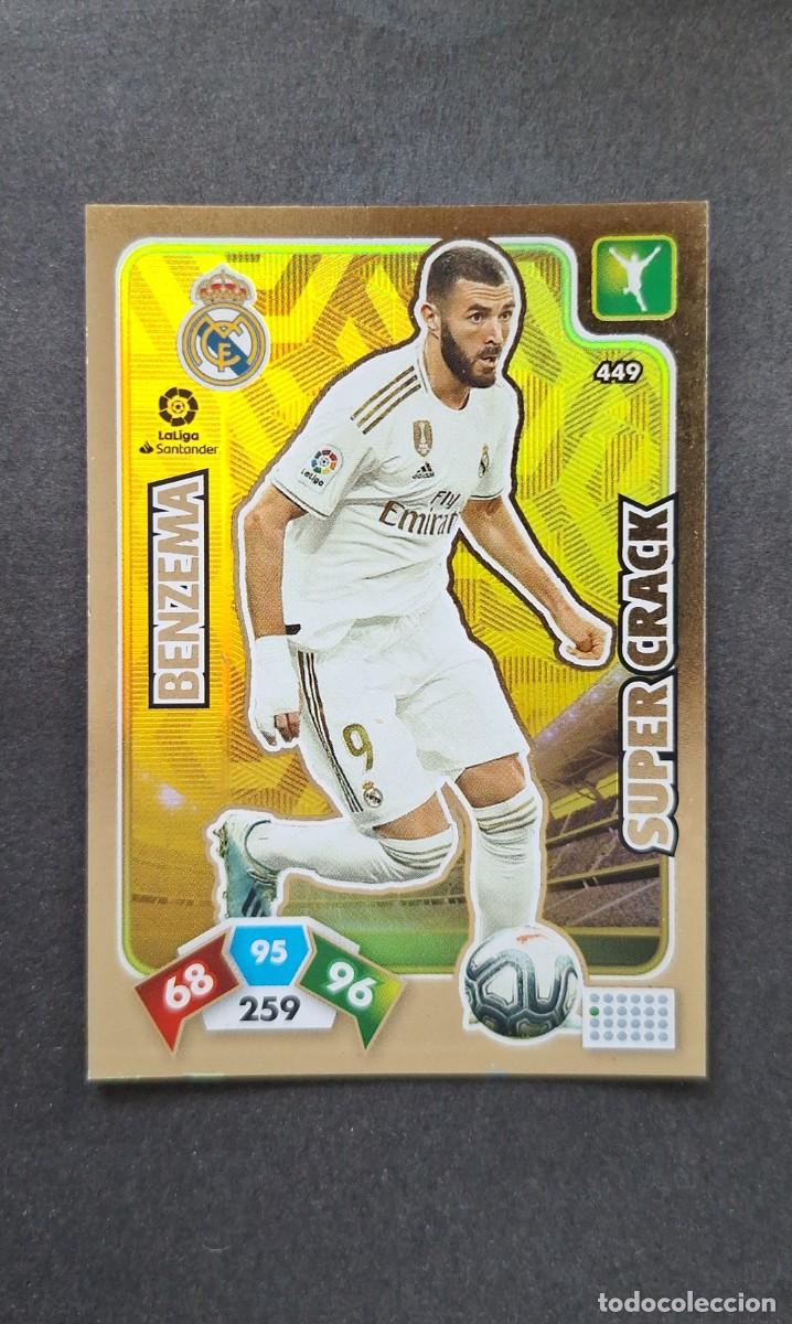 Figurine di Calcio: L1 BENZEMA REAL MADRID 449 SUPER CRACK PANINI ADRENALYN XL LIGA 2019/20 19 20