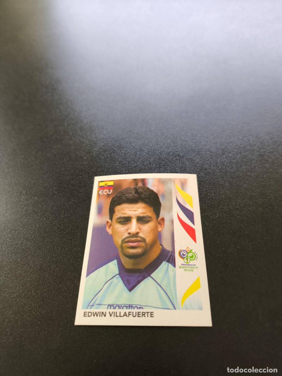 Cromos de Futebol: 92 Edwin Villafuerte ECUADOR SIN PEGAR PANINI FIFA WORLD CUP MUNDIAL ALEMANIA 2006