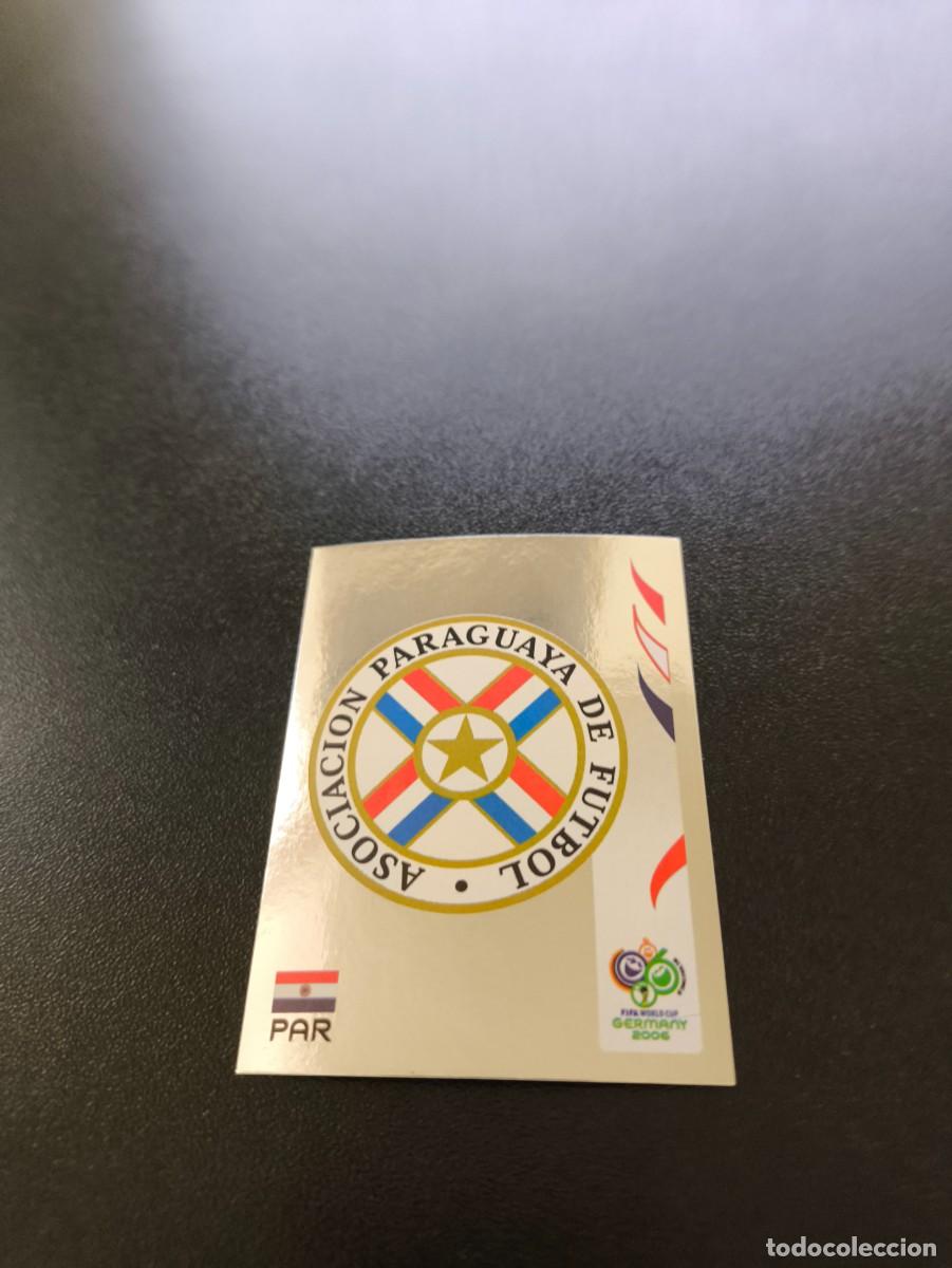 Fu&szlig;ball-Sticker: 113 ESCUDO EMBLEMA PARAGUAY SIN PEGAR PANINI FIFA WORLD CUP MUNDIAL ALEMANIA 2006